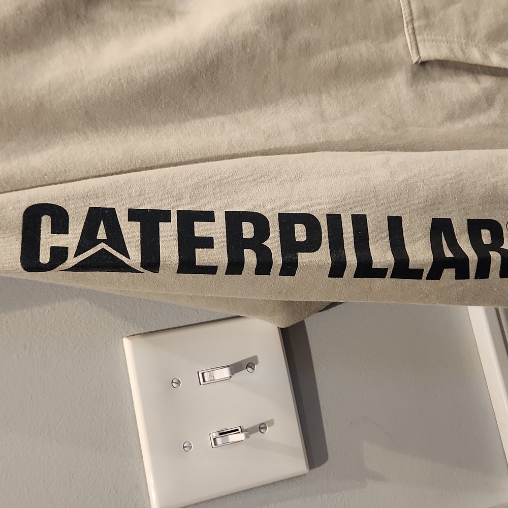 EUC Caterpillar Men's Sz XXL Full Zip Hoodie - Picture 2 of 6